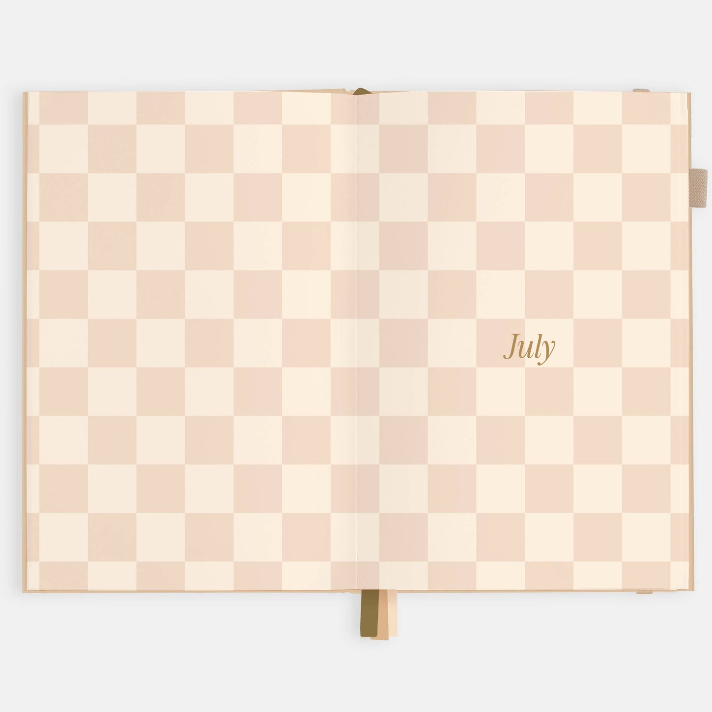 2026 Taupe A5 Horizontal Planner