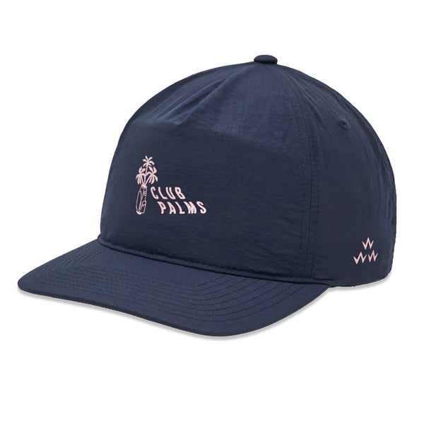 Club Palms Snapback - Navy