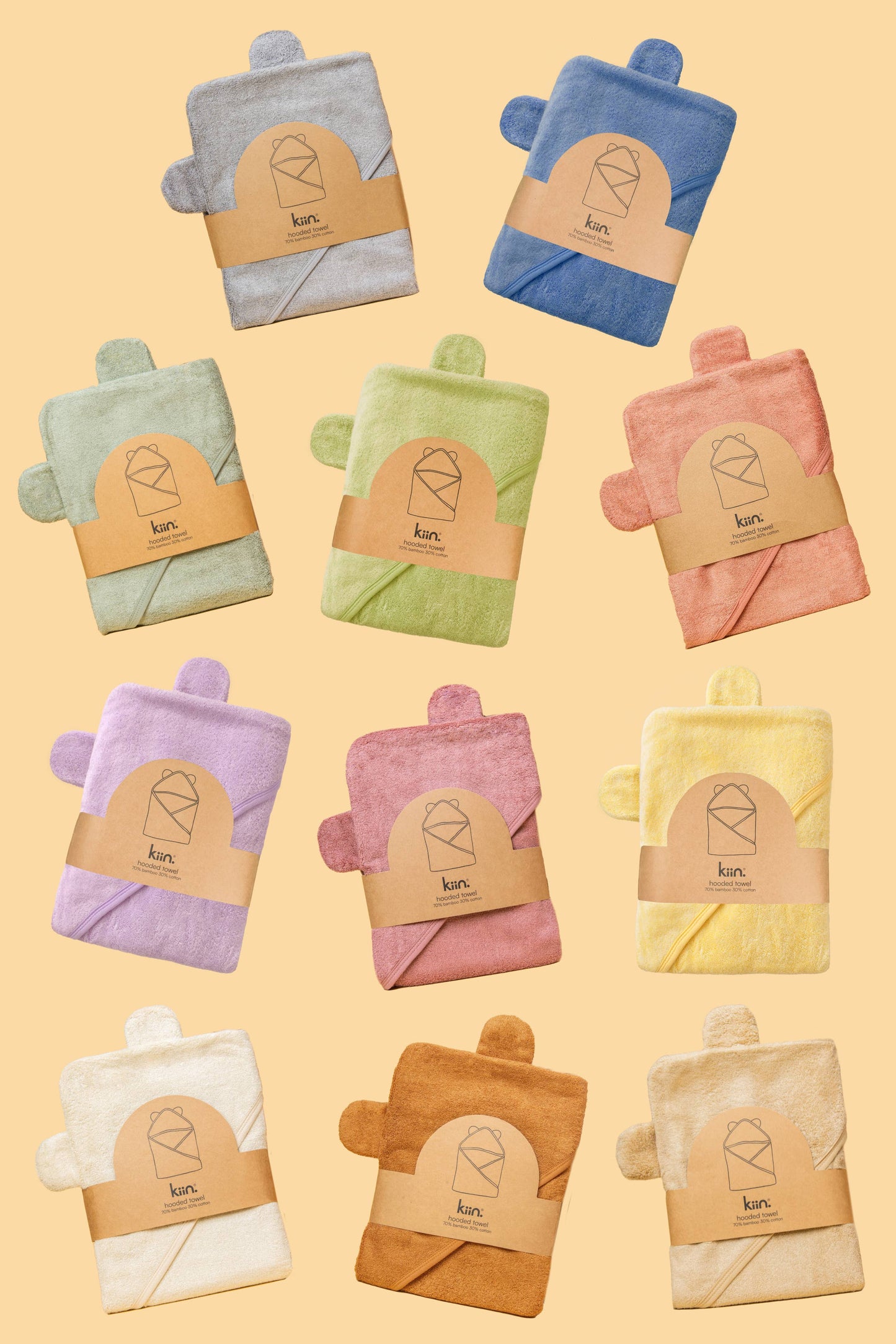 Hooded Towel: Lilac