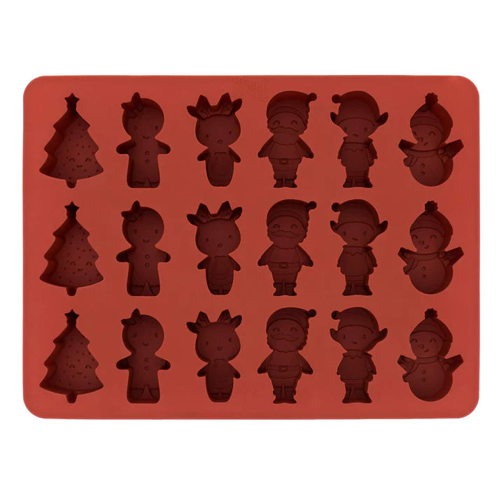 Christmas Mini Poddies® - Chocolate Mould - Rust