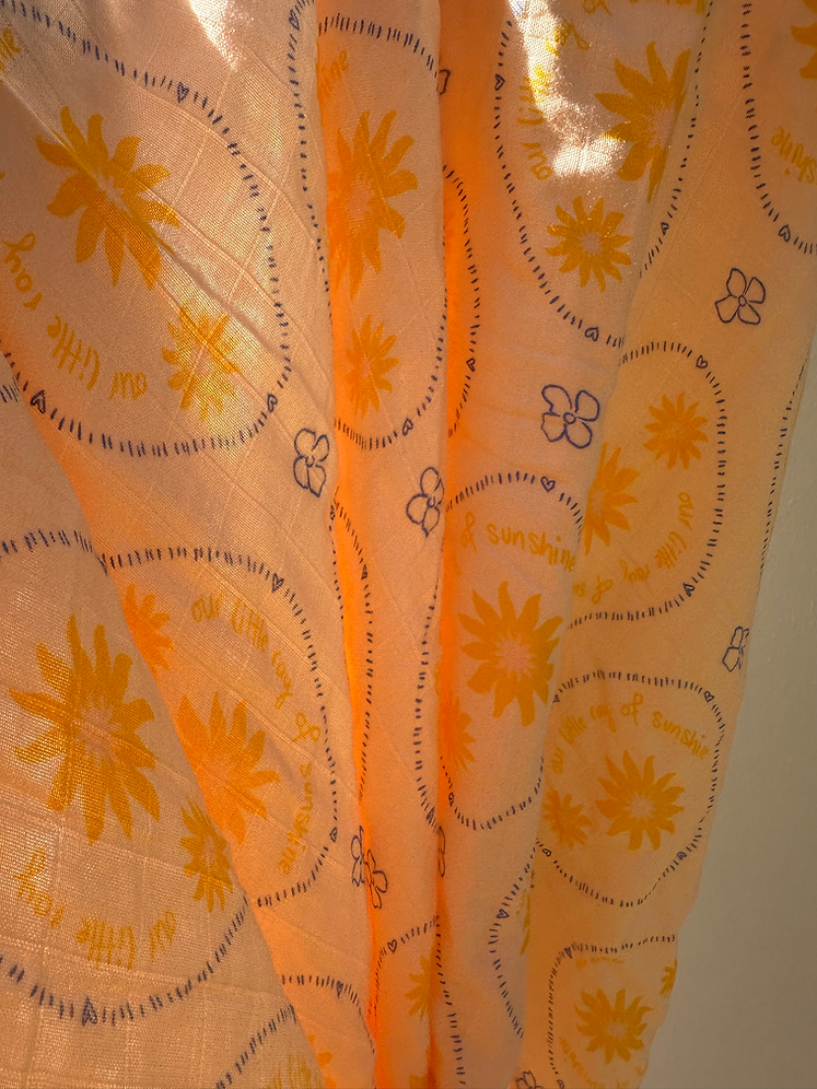 The Name Nest - Our little ray of sunshine Baby Wrap