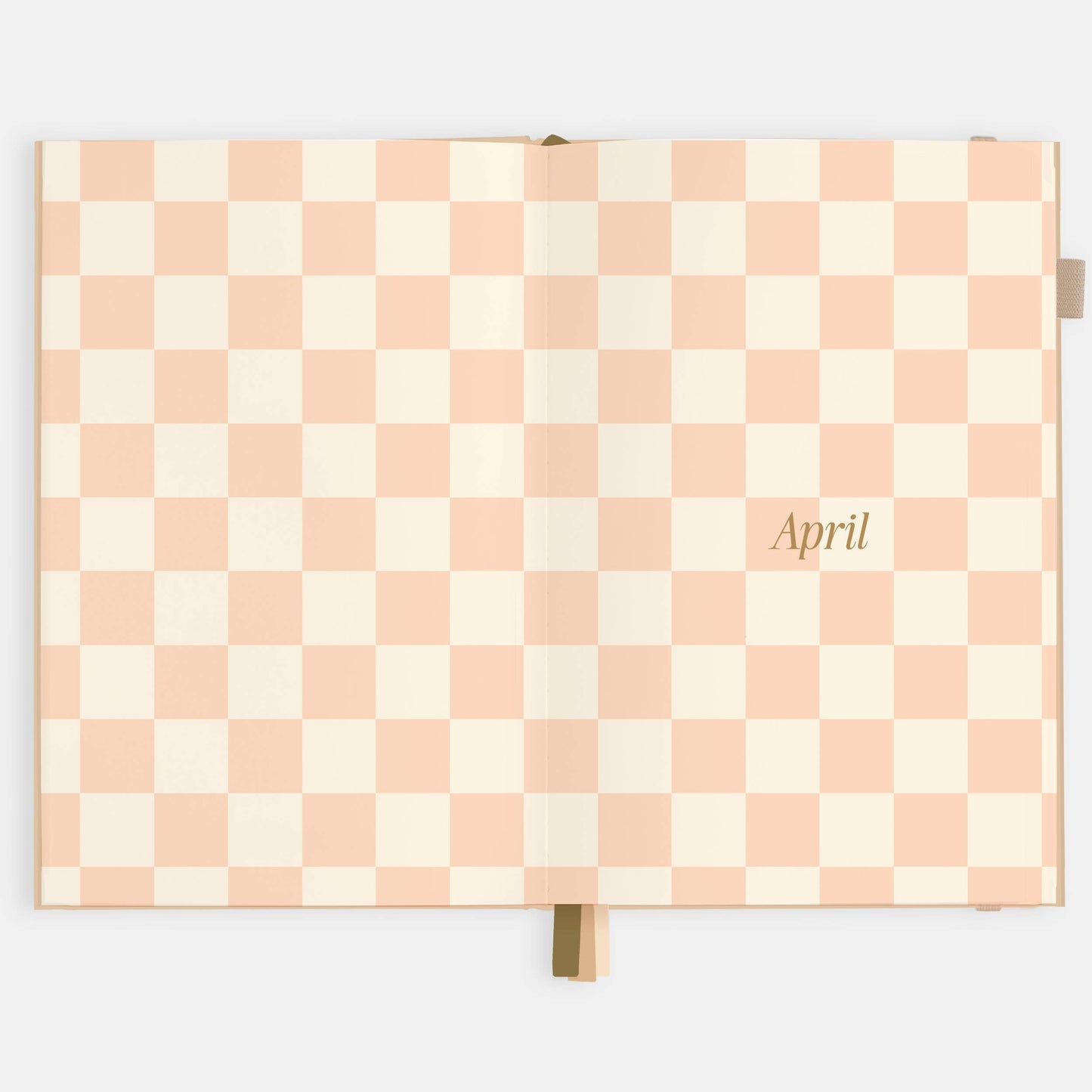2026 Taupe A5 Horizontal Planner