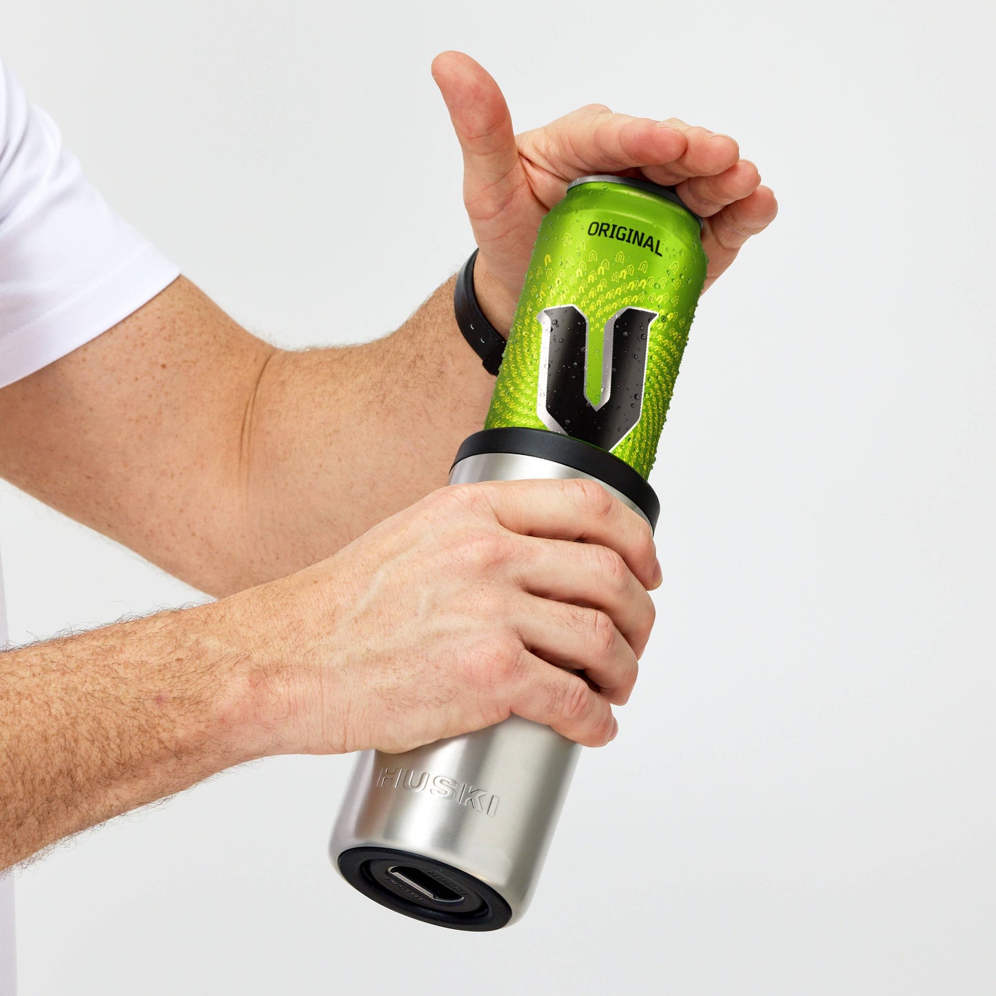 NEW: Huski Big Can Cooler - Stone Grey