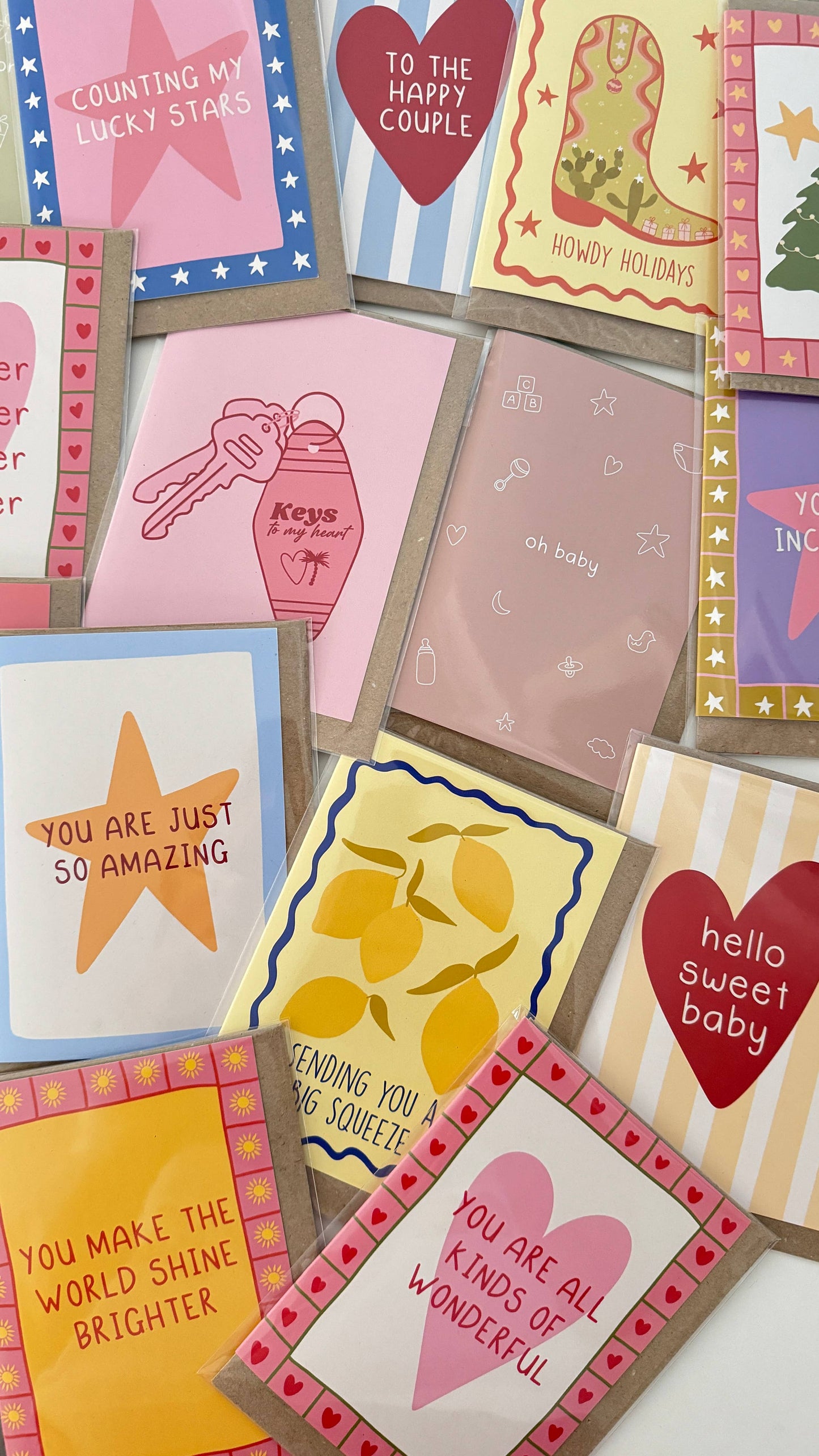 From Rosalie - Hello Sweet Baby Card | Newborn Card | Baby Shower Card