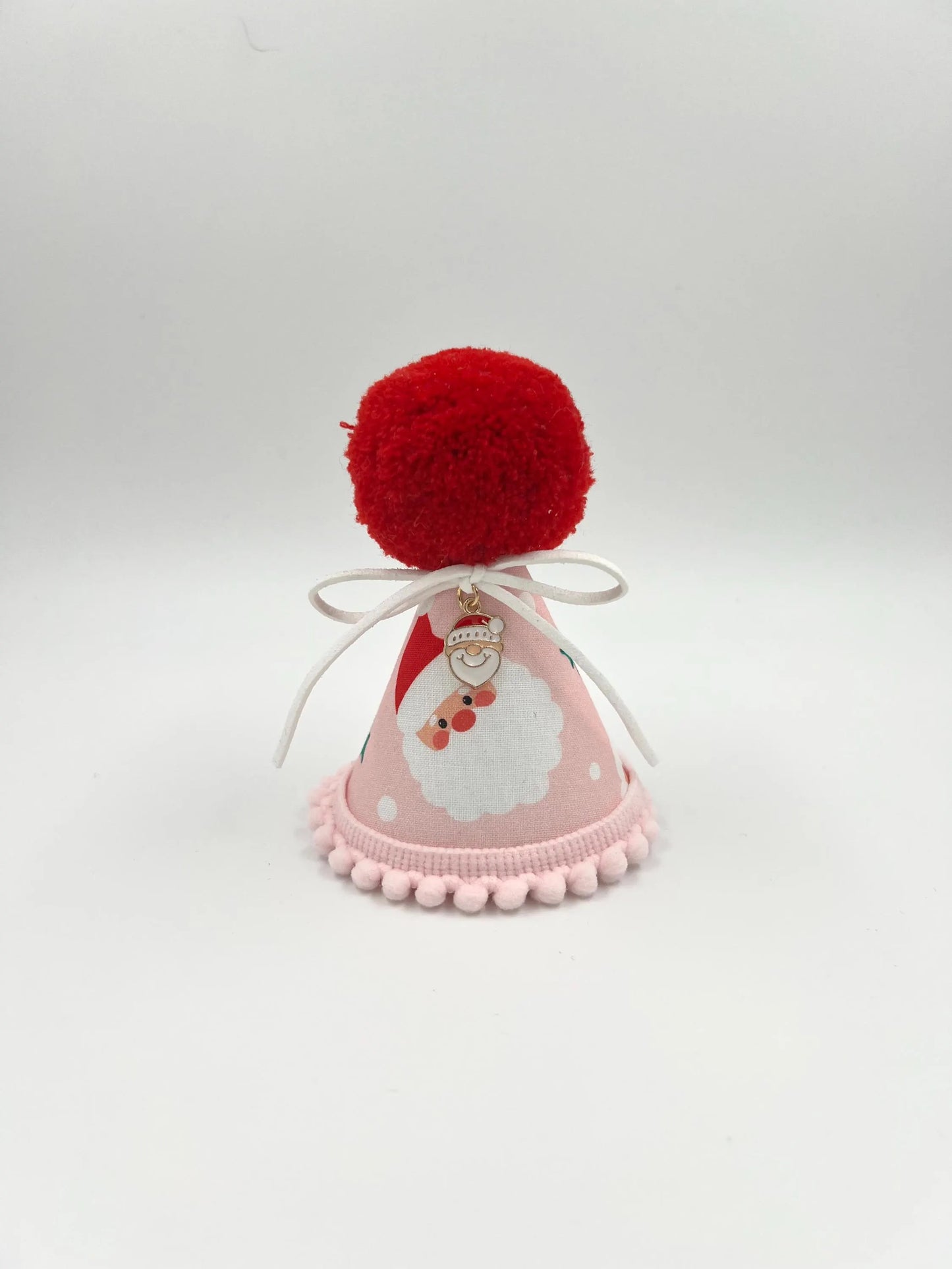 Pink Santa (Pink Trim) Christmas Hat