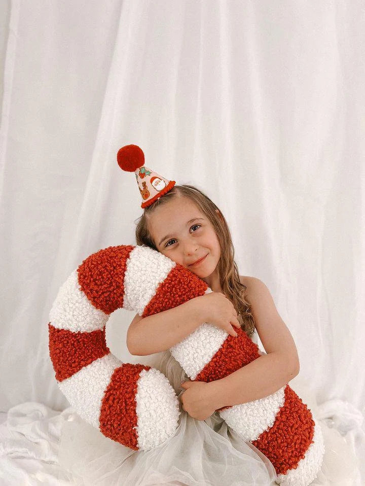 Pink Santa (Red Trim) Christmas Hat