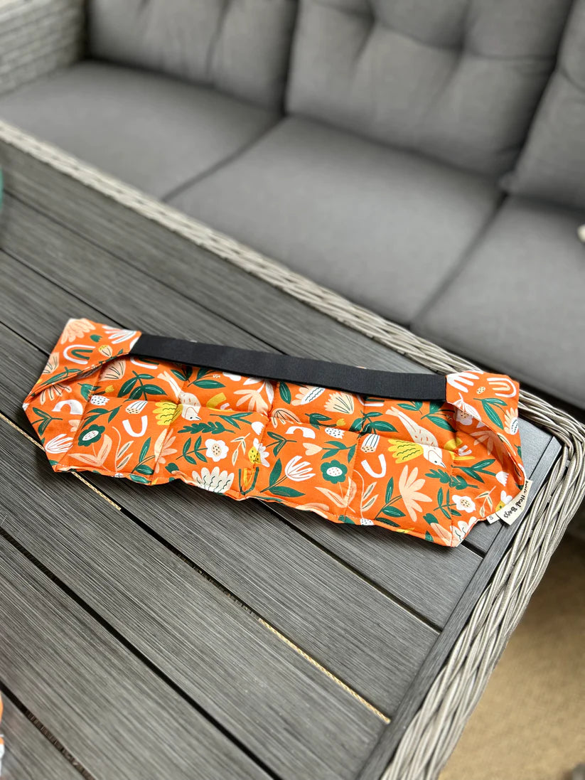 Back Wrap Heat Bag - Orange Garden
