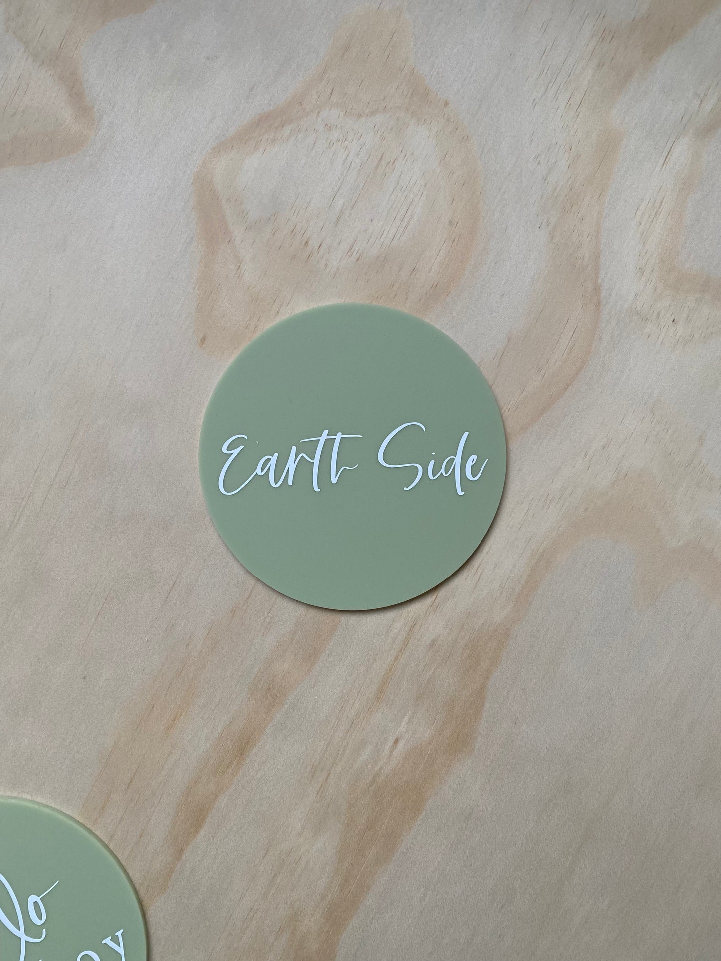 Earth Side Announcement Disc