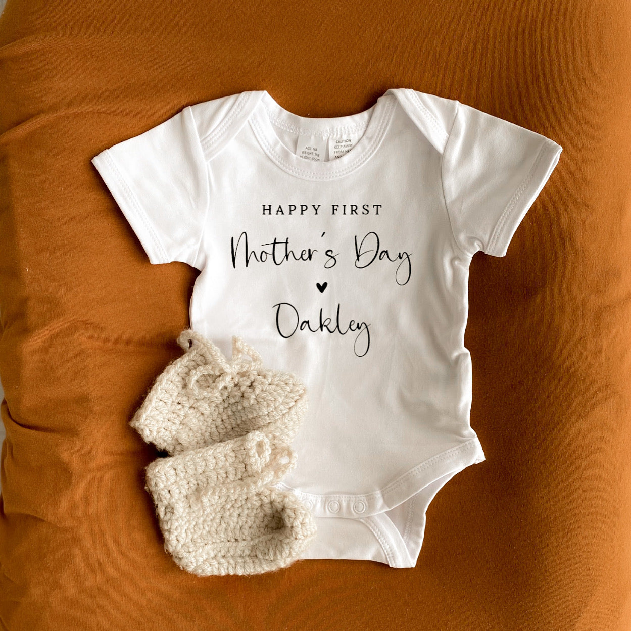 'Happy First Mother's Day' Onesies