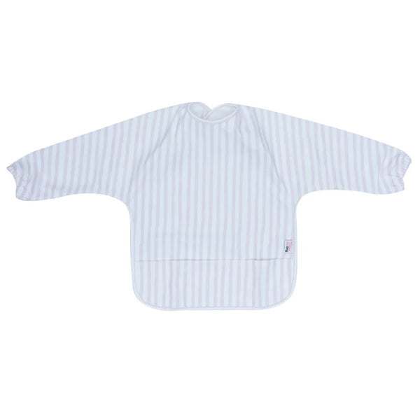 Messie Smock Bib β Lilac Stripe (Baby & Toddler)