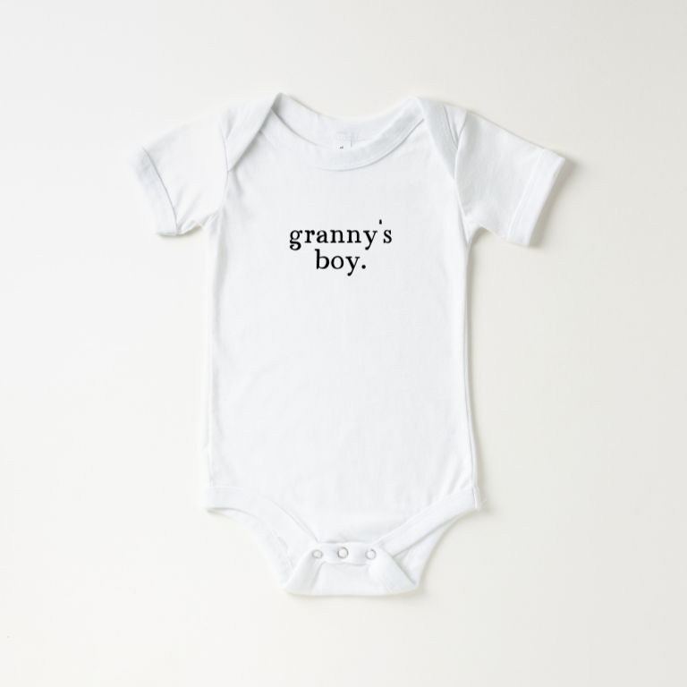 Mama/Nanny/Granny's Boy Onesies