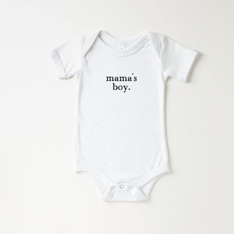 Mama/Nanny/Granny's Boy Onesies