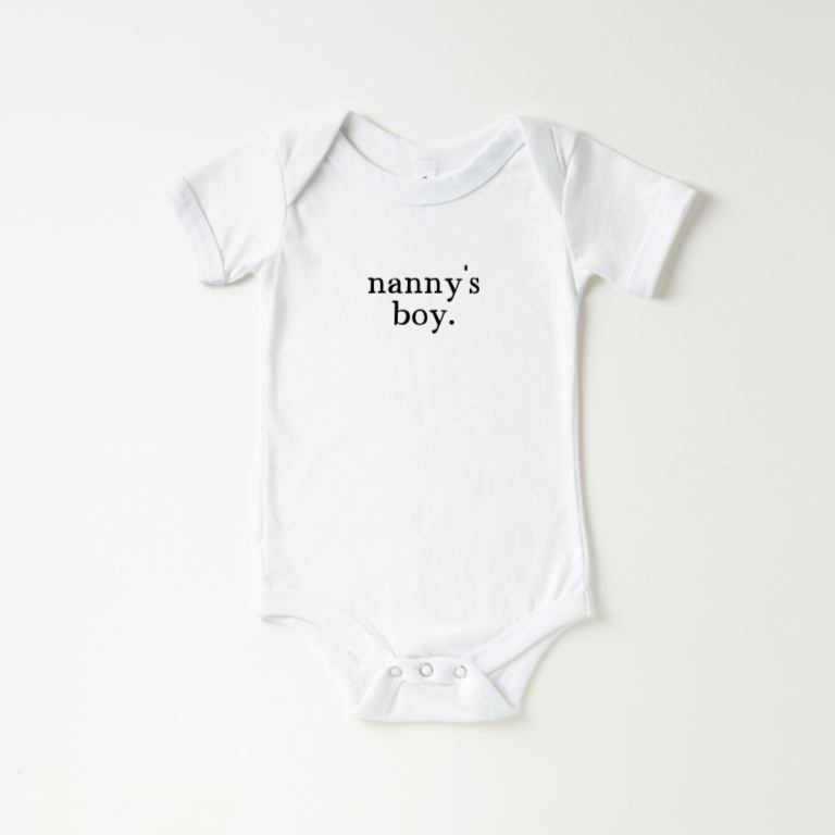 Mama/Nanny/Granny's Boy Onesies