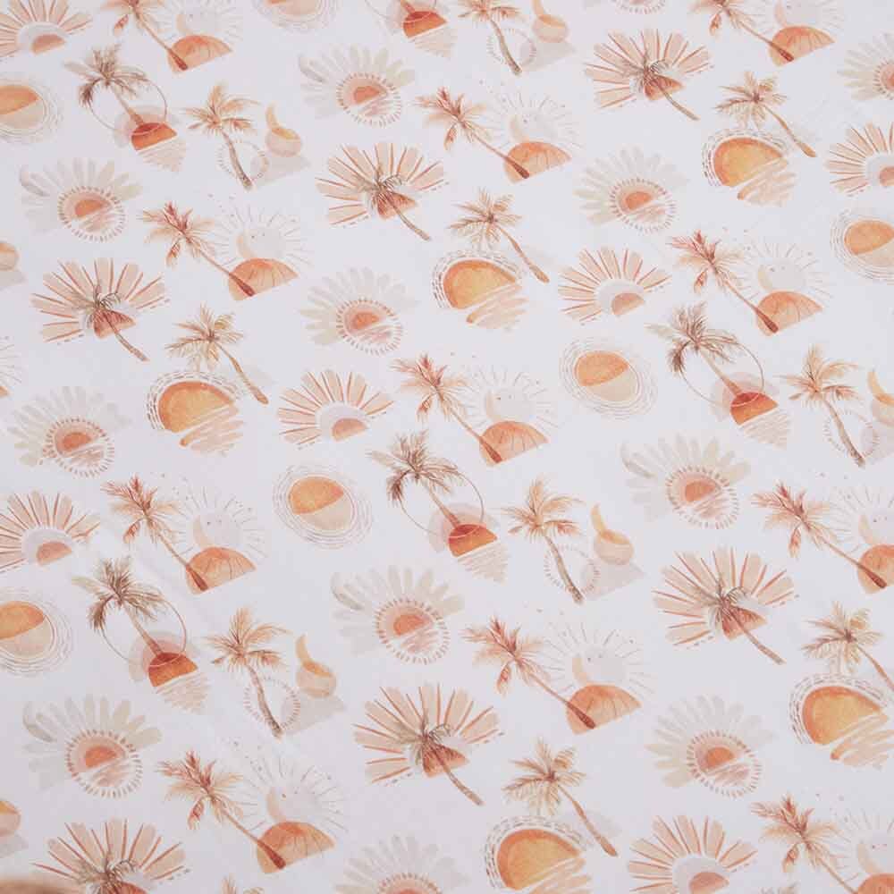 Paradise Fitted Jersey Bassinet Sheet/Change Pad Cover