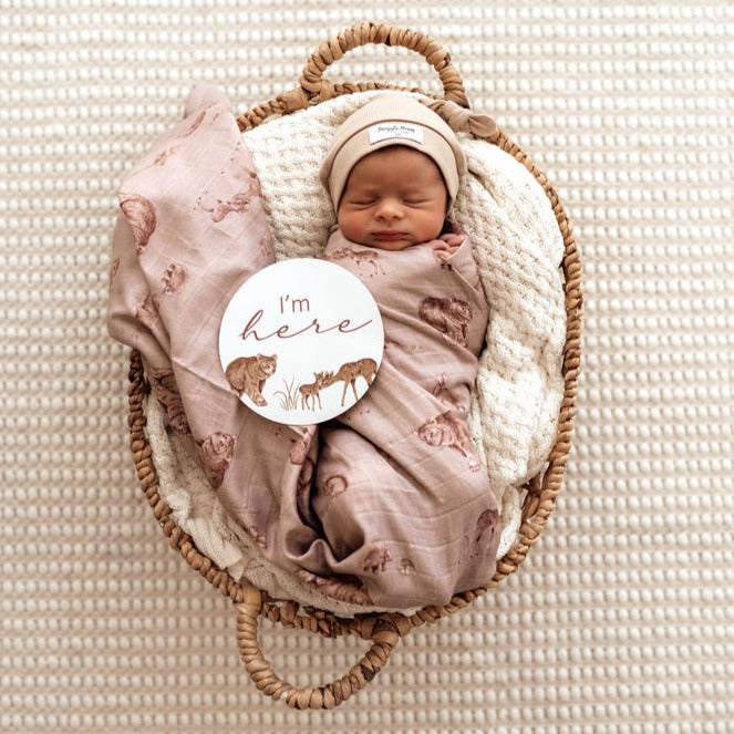 Woodland Organic Muslin Wrap