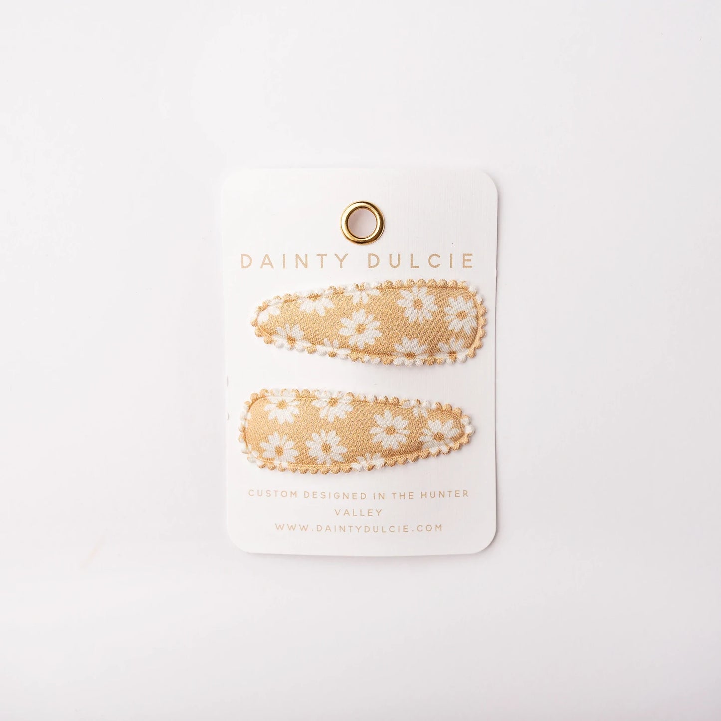 Agatha Daisy 'Honey' Clip Set