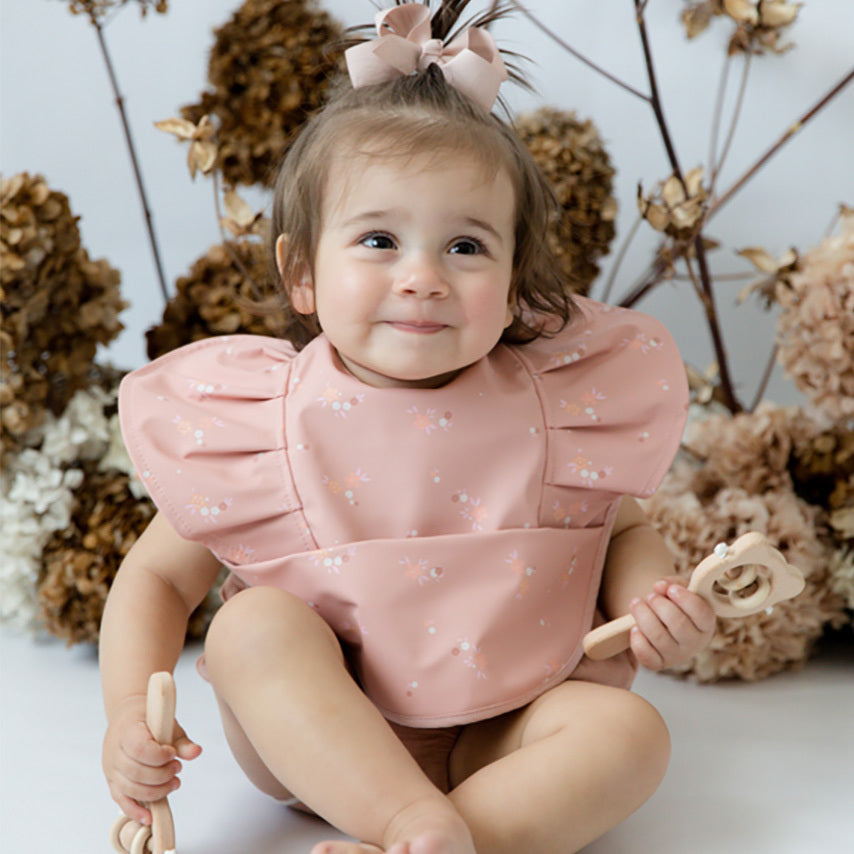 Daisy Frill Waterproof Bib