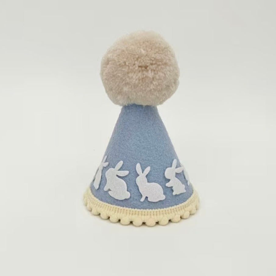 Bunny Party Hat - Blue