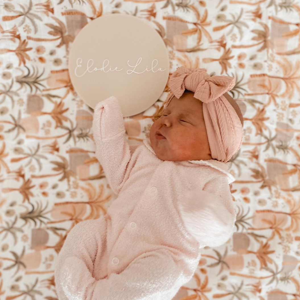 Baby Name Announcement Disc