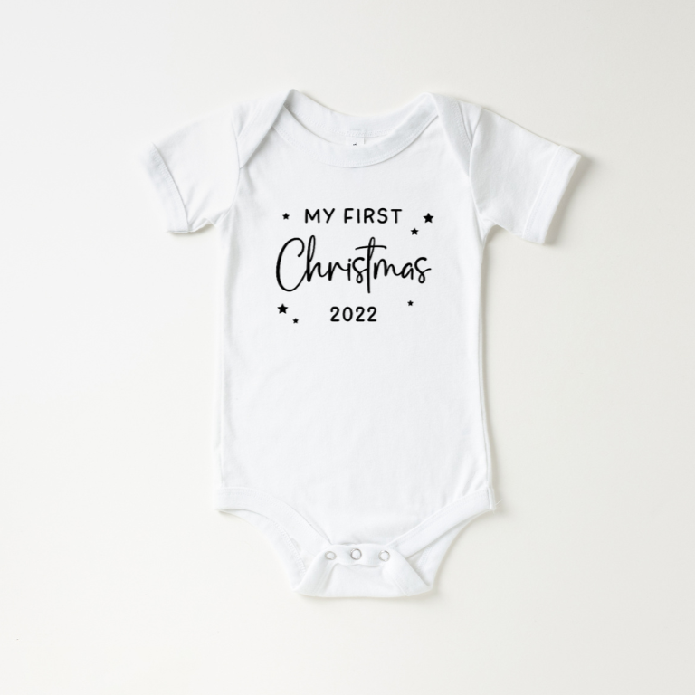My First Christmas (Stars) Onesies