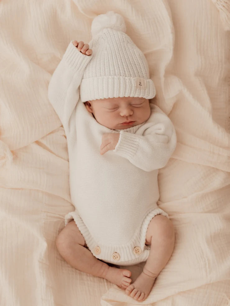 HEIRLOOM ROMPER | MILK
