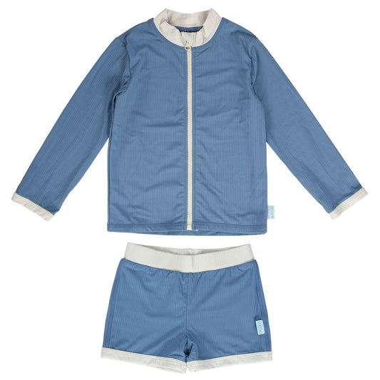 Atlantic UPF50+ Zip Rashie Top and Shorts