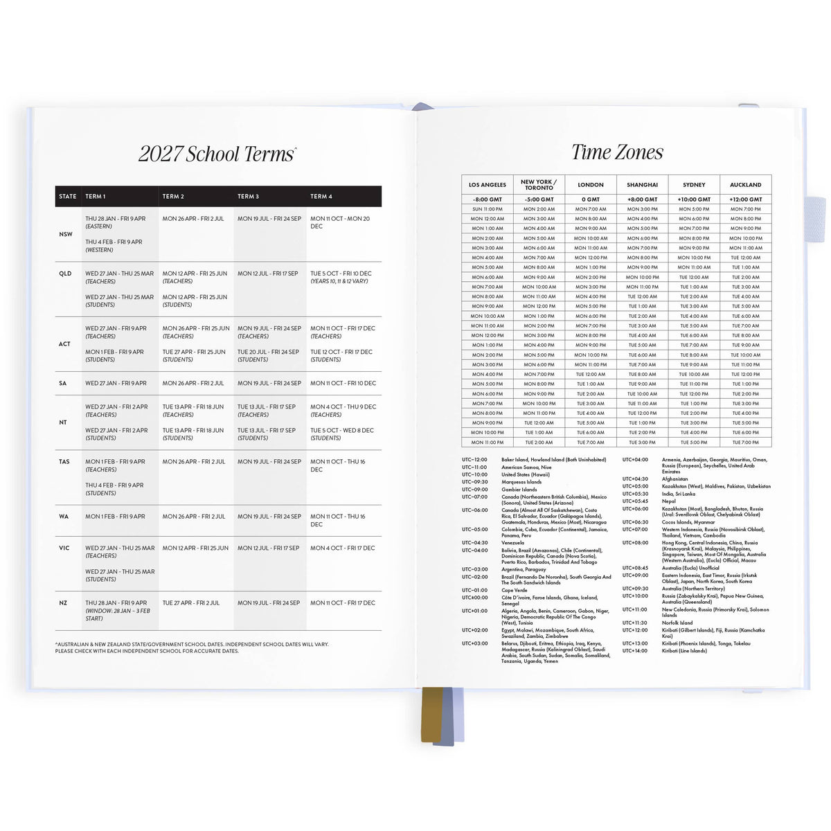 Fox & Fallow - 2027 Powder A5 Vertical Planner