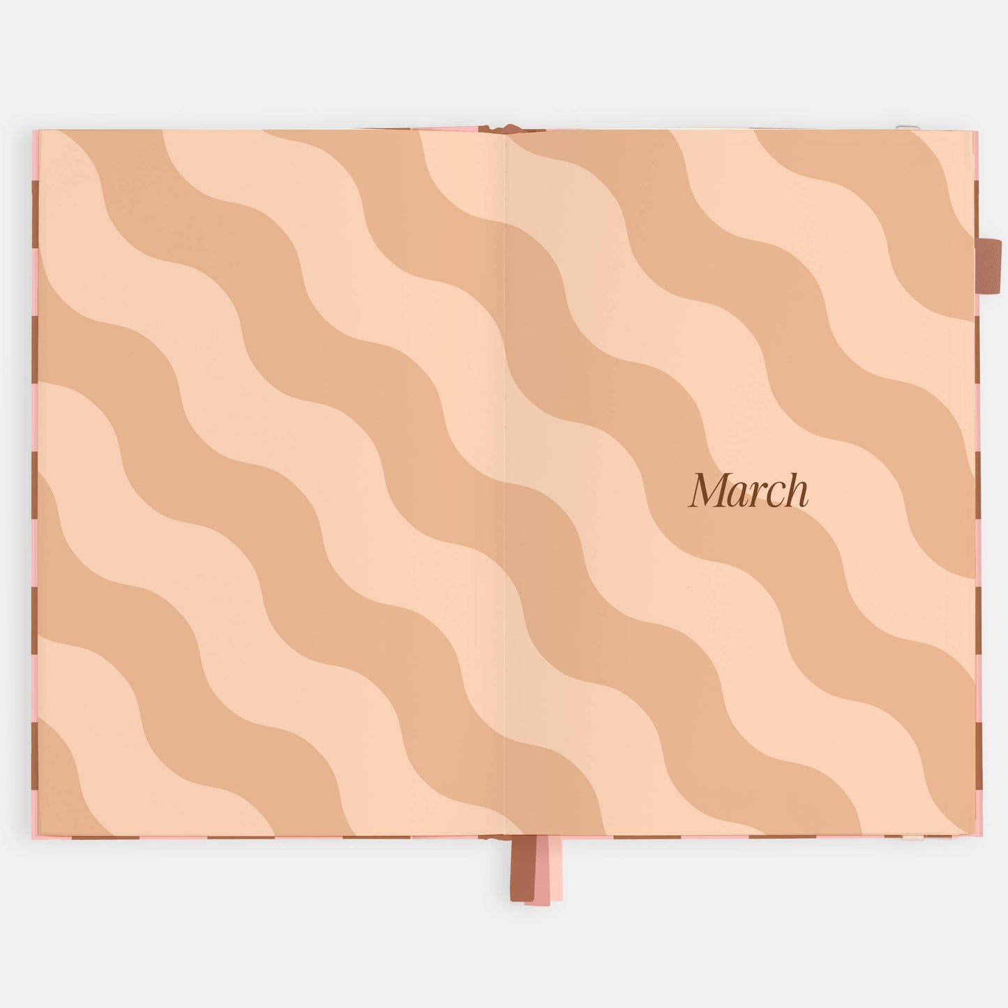 2026 Rose Check A5 Vertical Planner