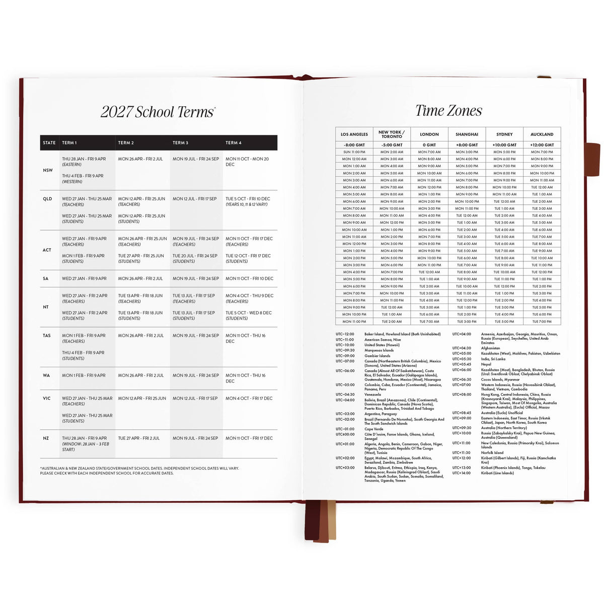 Fox & Fallow - 2027 Cherry A5 Horizontal Planner