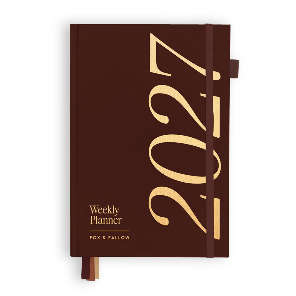 Fox & Fallow - 2027 Chocolate A5 Vertical Planner