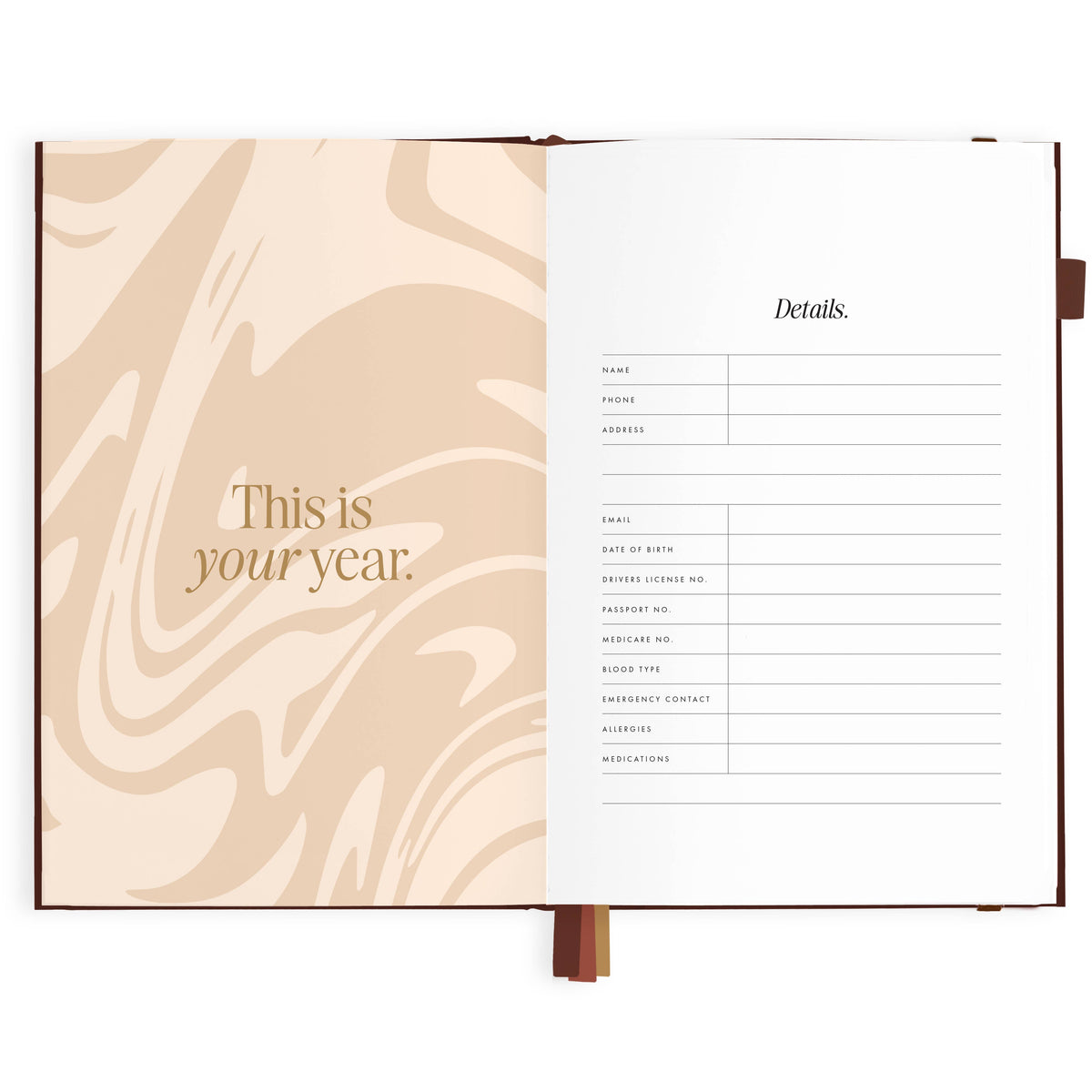 Fox & Fallow - 2027 Chocolate A5 Vertical Planner