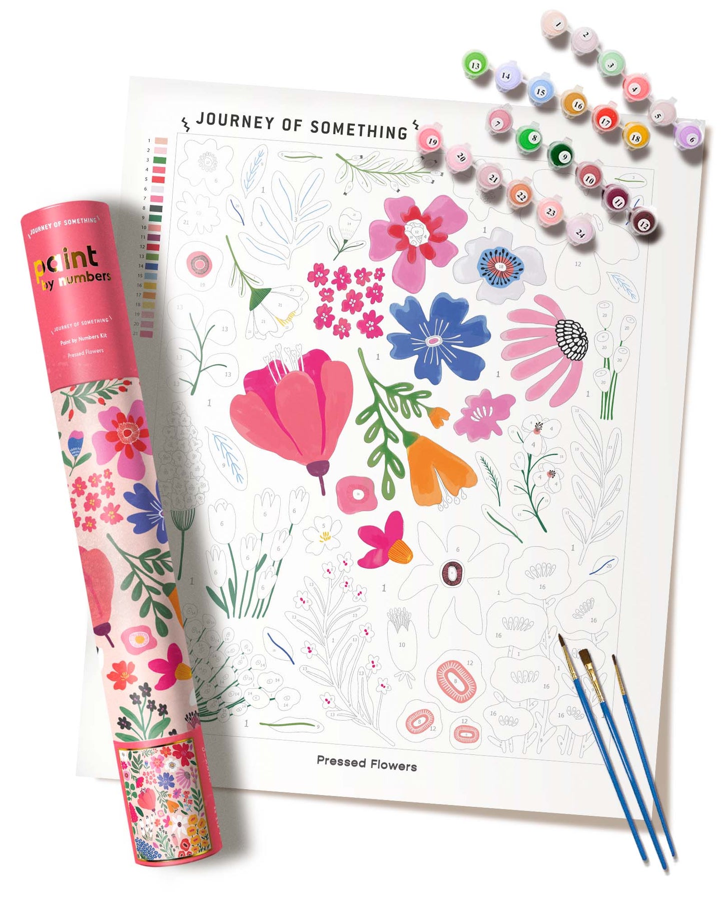 Paint by Numbers - Pressed Flowers