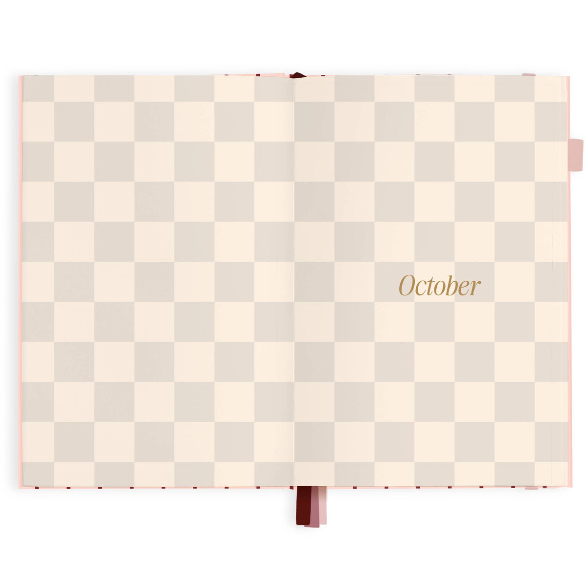 Fox & Fallow - 2027 Rose Pinstripe A5 Horizontal Planner