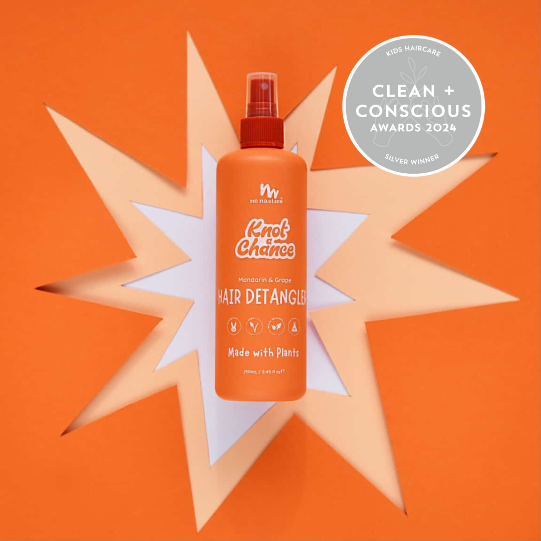 no nasties kids - Natural Plant Based Hair Detangler in Mandarin and Grape