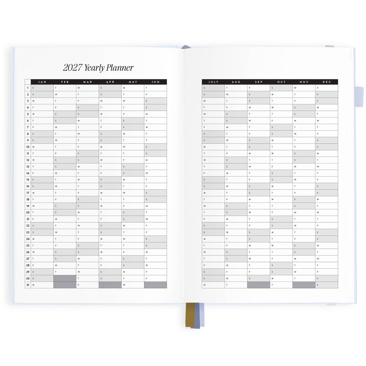 Fox & Fallow - 2027 Powder A5 Vertical Planner