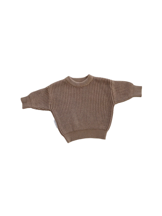 JUMPER | MOCHA *SIZES 4,6,7,8 LEFT*
