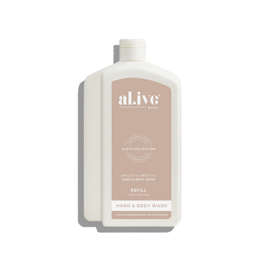Apricot & Sweet Fig Wash 1L Refill