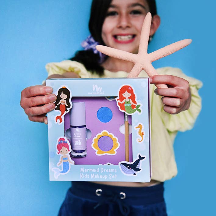 no nasties kids - Mermaid Dreams Natural Kids Makeup Gift Set - No Nasties Kids
