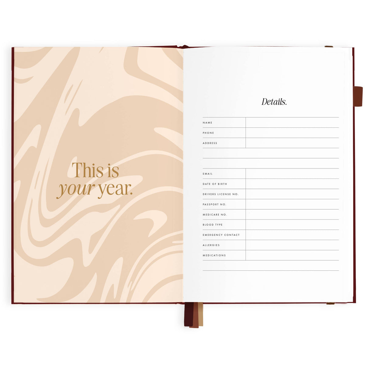 Fox & Fallow - 2027 Cherry A5 Horizontal Planner