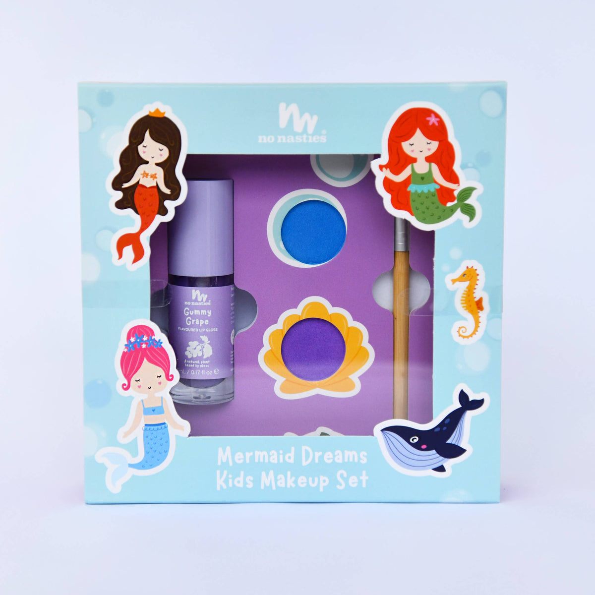 no nasties kids - Mermaid Dreams Natural Kids Makeup Gift Set - No Nasties Kids