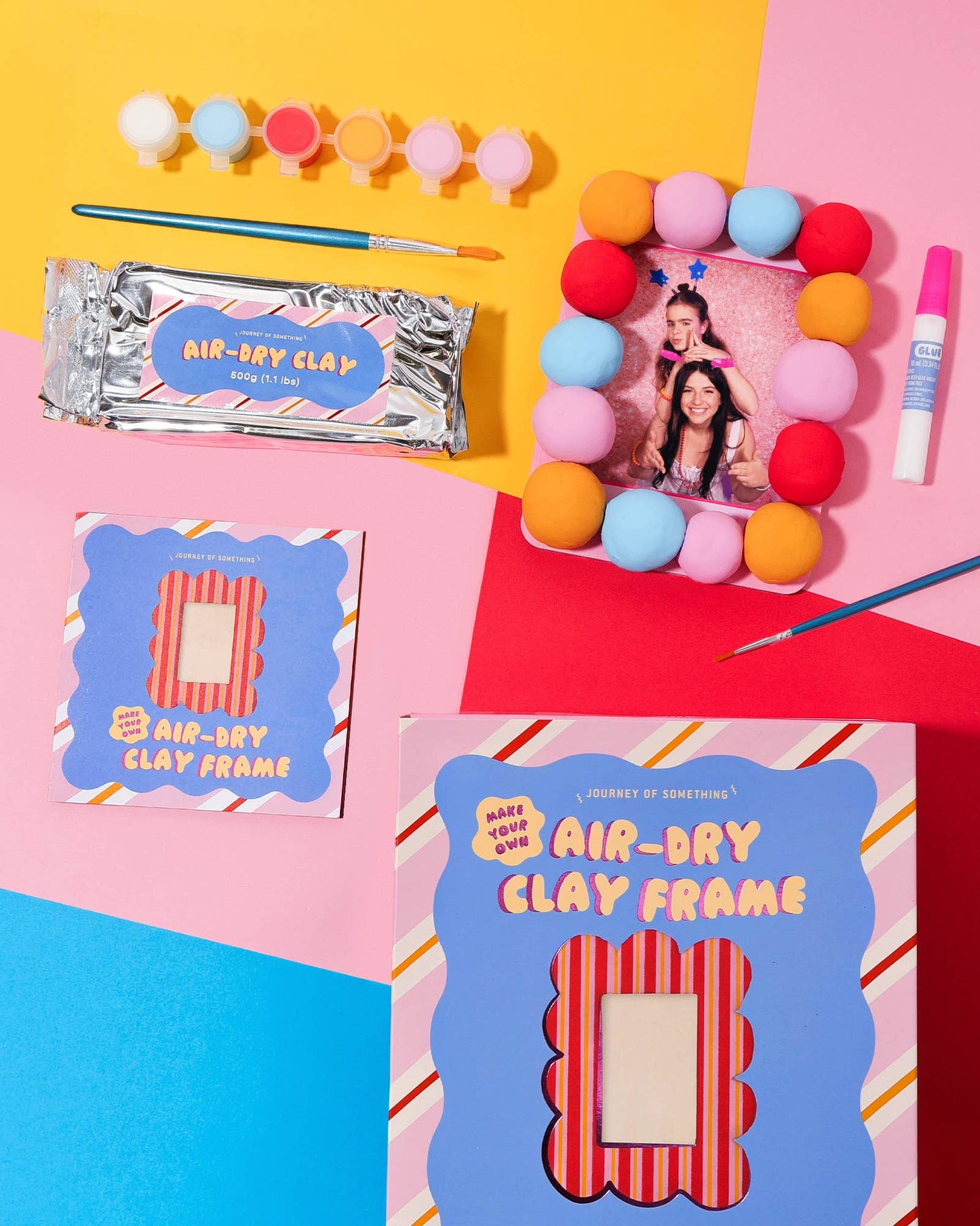 Journey Of Something - Make Your Own Air Dry Clay Frame
