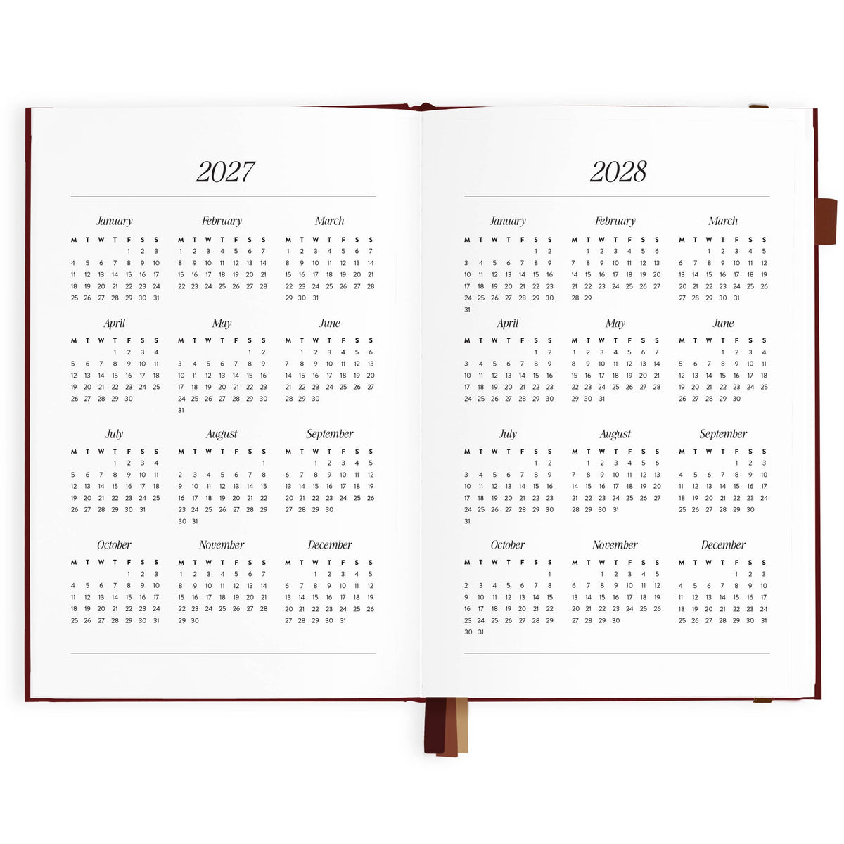 Fox & Fallow - 2027 Cherry A5 Horizontal Planner