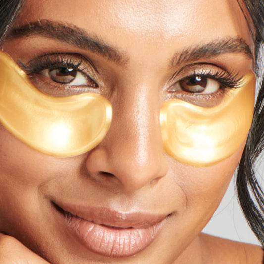 24K Gold & Collagen Crystal Eye Mask Pregnancy-safe