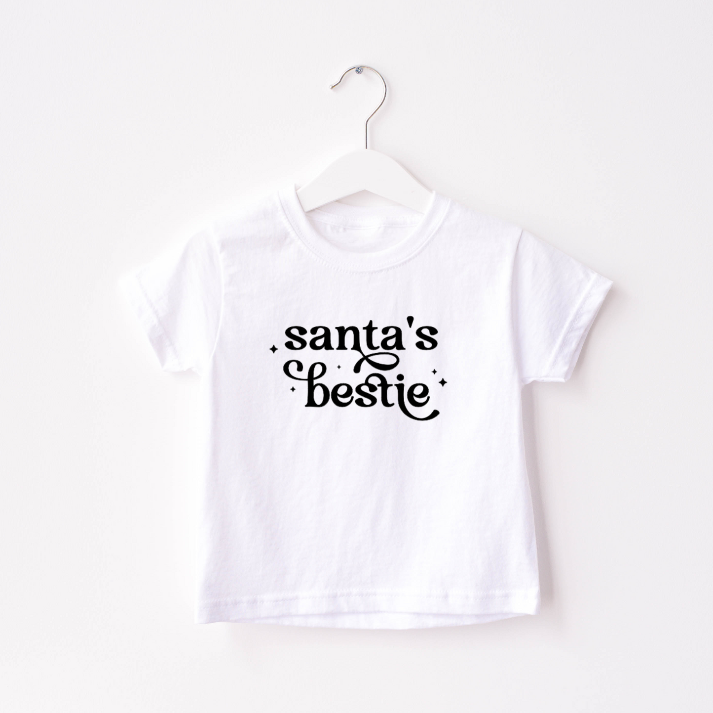 Santa's Bestie Christmas T-Shirt