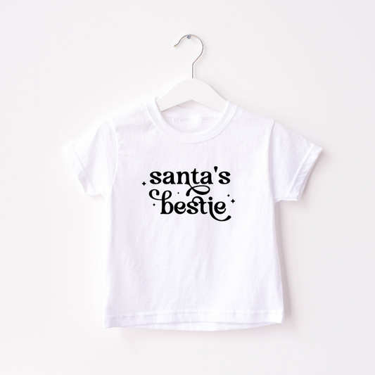 Santa's Bestie Christmas T-Shirt