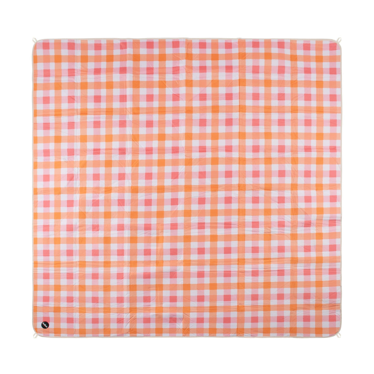 Kollab - Picnic Mat Watermelon Peach Check