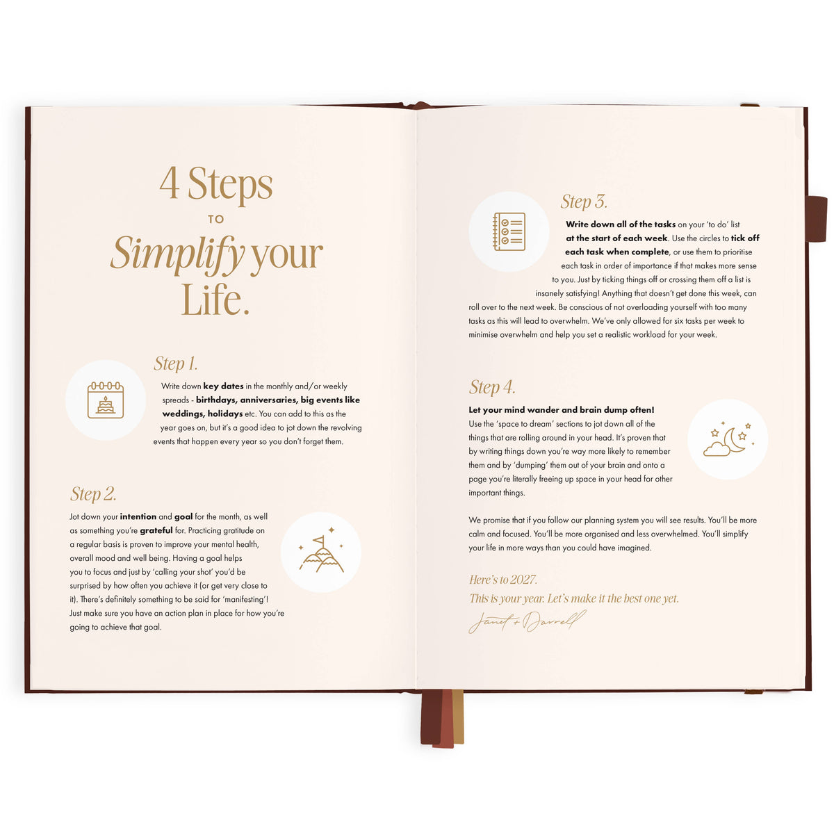 Fox & Fallow - 2027 Chocolate A5 Vertical Planner
