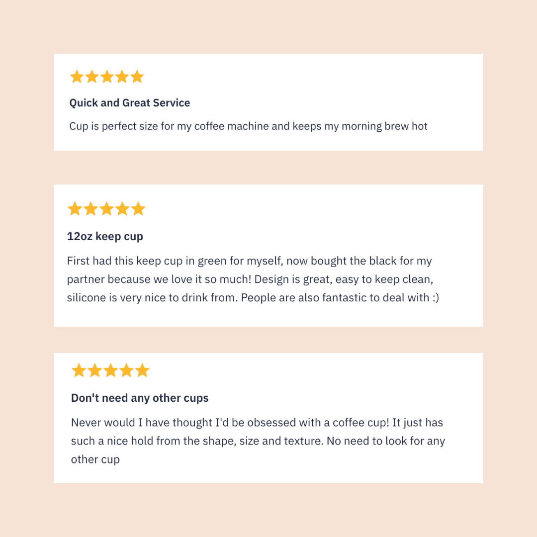 Luxey Cup - ORIGINAL -  Reusable Glass Coffee Cup 12oz: MOCHA