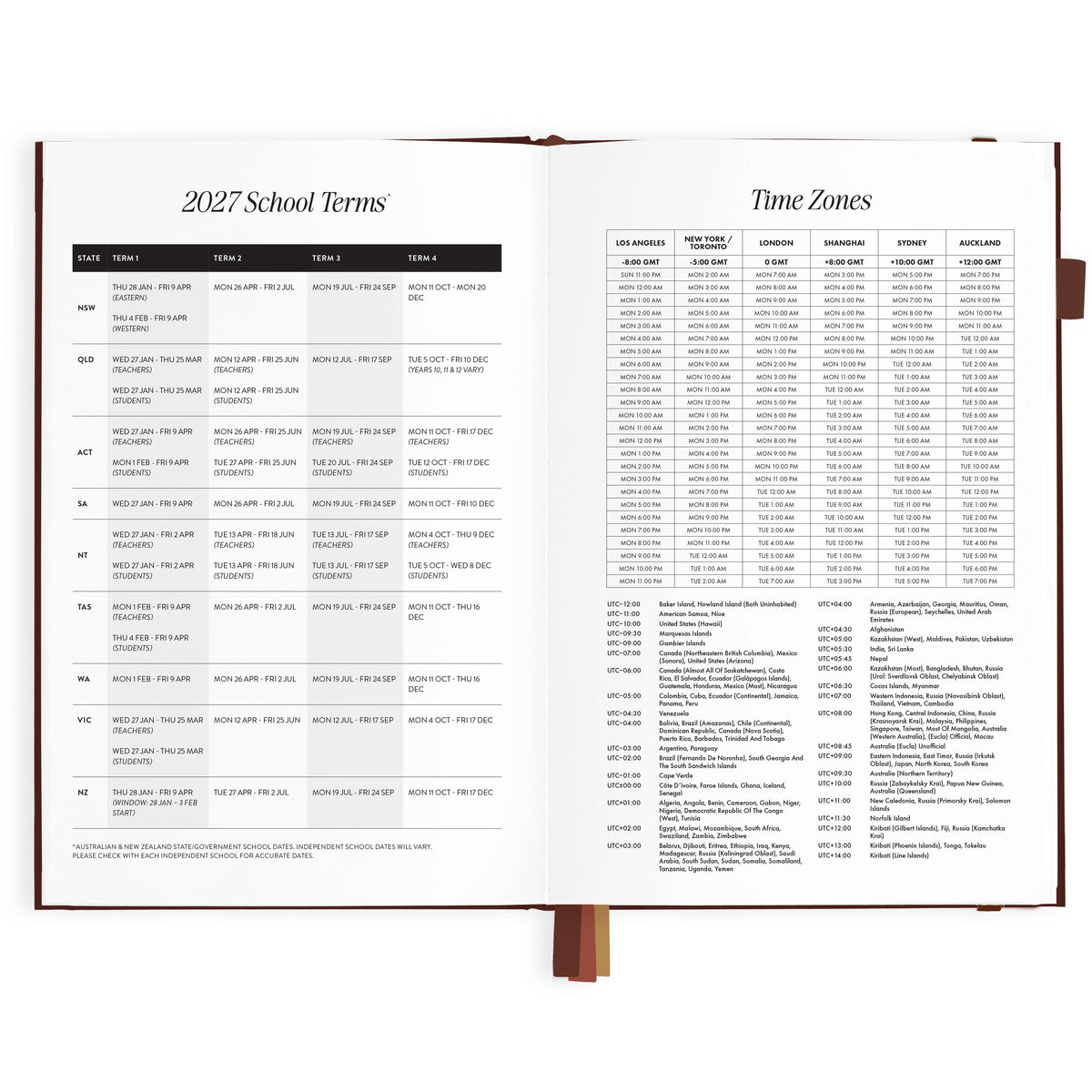 Fox & Fallow - 2027 Chocolate A5 Vertical Planner