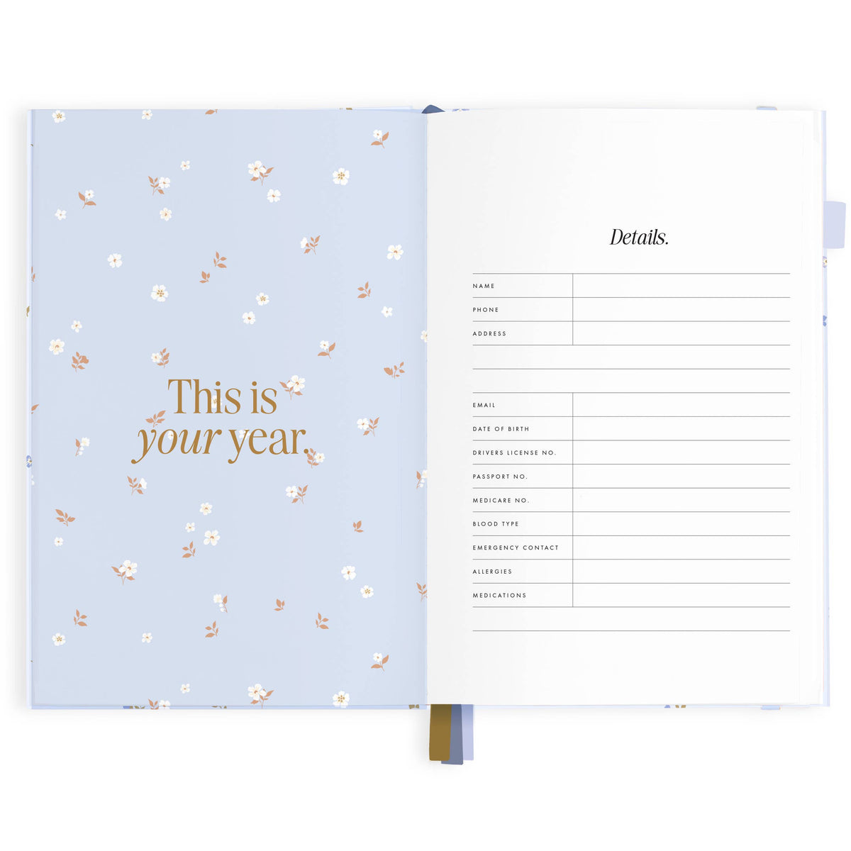 Fox & Fallow - 2027 Cornflower A5 Horizontal Planner